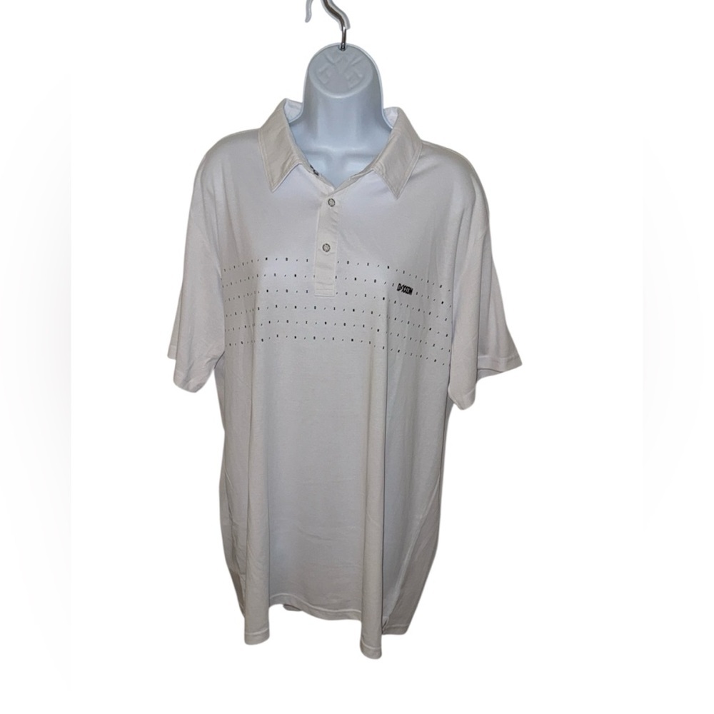 New Dixxon White Polo Shirt-‎ Mens